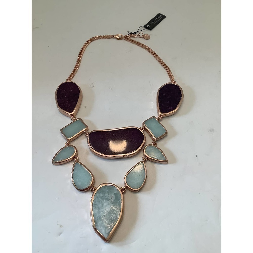 Vince Camuto Semi Precious Stone Necklace Nwt